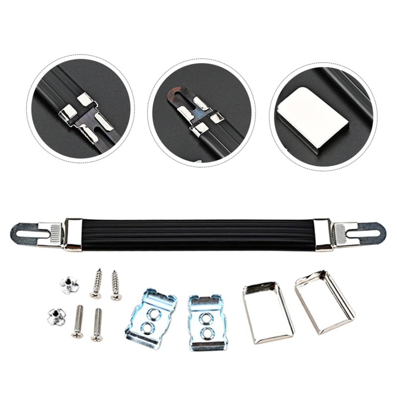 KONTONTY 1set Amplifier Handle Strap End Caps Sound Box Handles