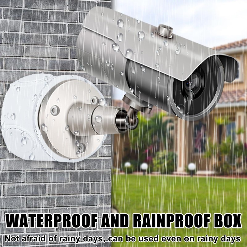 Pack of 4 Camera Junction Box, Waterproof Junction Box for