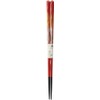 Kawai 121345 Chopsticks, Moonlight, Red, Size: Approx. 8.3 inches (21
