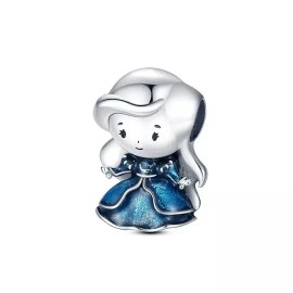 Minimalist Charm Jewelry Princess Charm, Movie Charm, Silver Charm, Beauty Charm, Women Gift Charm