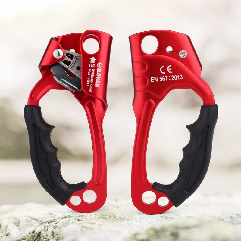 WILDKEN Climbing Hand Ascender Outdoor Mountaineering Tree Arborist Climbing Rappelling