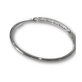 Actual Handwriting bangle handwritten engraved bar bracelet Gift name bangle.