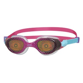 Zoggs Unisex Youth Sea Demon Junior Swimming Goggles Lens, Purple/Pink/Hologram, One Size