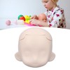 Blank Doll Head for 1/12 Ball Jointed Doll DIY Makeup