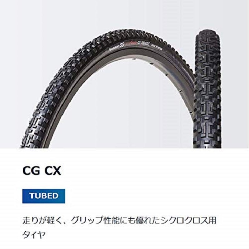 Panaracer CGCX F732BAX-CG Clincher Tire, 700 x 32C, Black (For