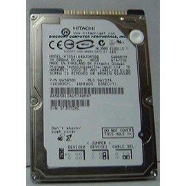 Hts541640j9at00 Hitachi Travelstar 5K160 40Gb 5400Rpm Internal 2.5Inc