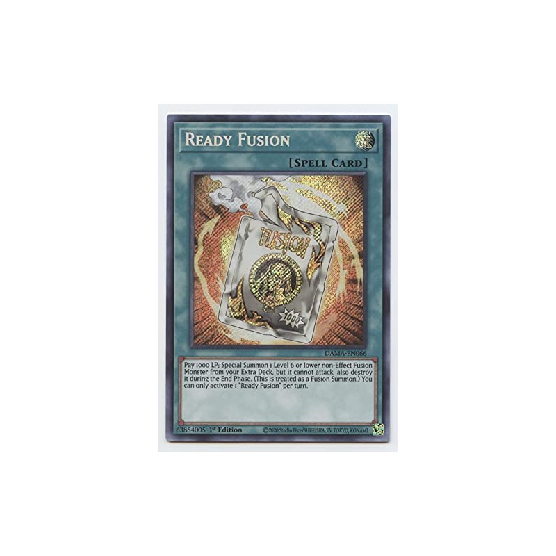 Ready Fusion - DAMA-EN066 - Secret Rare - 1st Edition