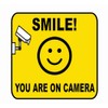 AK- Smile When u See... You're On Camera Sign Stickers