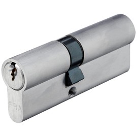 ERA 4070-51 35 x 45mm 6-Pin Euro Profile Cylinder - Satin , Grey