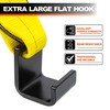 Mimanchi 4" x 5' Roll Off Container Winch Strap w/Flat