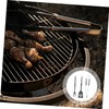 Vaguelly 3Pcs Stainless Steel BBQ Grill Tool Camping Cooking Utensils