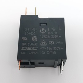 DU1PU 12VDC 12V DC 3pin 16A Power Relay for Microwave ovens(Pack of 2)