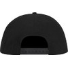 4sold ABC Letter Snapback Cap in Black/White with Letters A