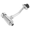 G1/2 Urinal Flush Valve Set Wall Mounted Hand Press Flushing