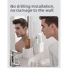 FANBODTA 2-Pack Stick-On Wall Mount Remote Holder - No Drill,