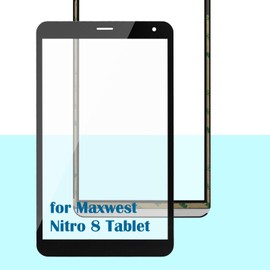 SOINEED for Maxwest Nitro 8 Tablet Touch Screen Glass Panel Digitizer Replacement 8 inch Screen