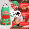 3pcs Christmas Aprons, Adjustable Christmas Baking Aprons for Women Adults