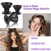50PCS Magic Silicone Hair Rollers Includes 25 Large & 25