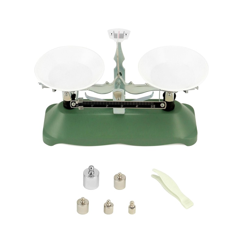 QWORK Balance Scale, 100g / 0.1g, Laboratory Triple Beam Balance