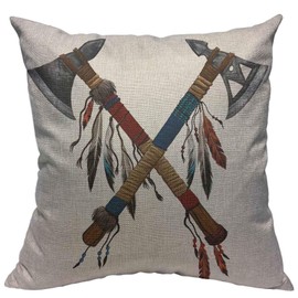 VERSUSWOLF Throw Pillow Covers Yellow Labrador Lab Love Brown Chocolate Cotton Linen Decorative Square Pillowcases Cushion Cover 18 X 18 Inch