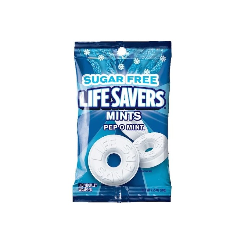 Life Savers Sugar Free Hard Candy Breath Mints With Refreshing