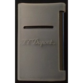 White Silicone Cover Pouch For Any S.T. Dupont Minijet Lighter, New