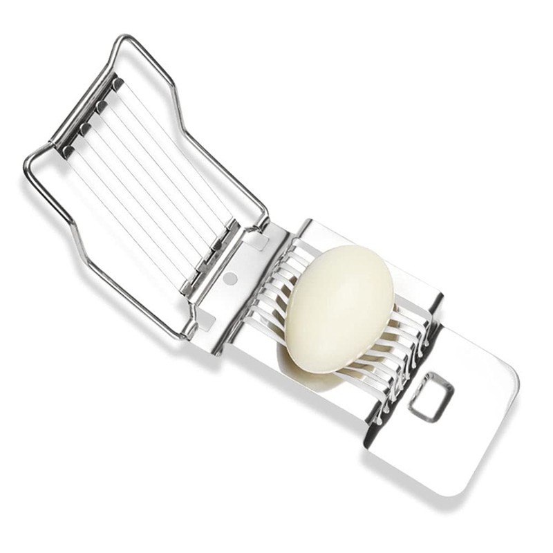 Stainless Steel Egg Cutter Slicer, Wire Egg Slicer Salad Chopper
