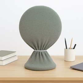 Green Modern Small Fan Exclusive Cover Tabletop Type mini fan