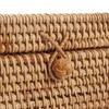 Rattan Cosmetic Tissue Box, Decorative Woven Tissue Holder, Tissue Dispenser