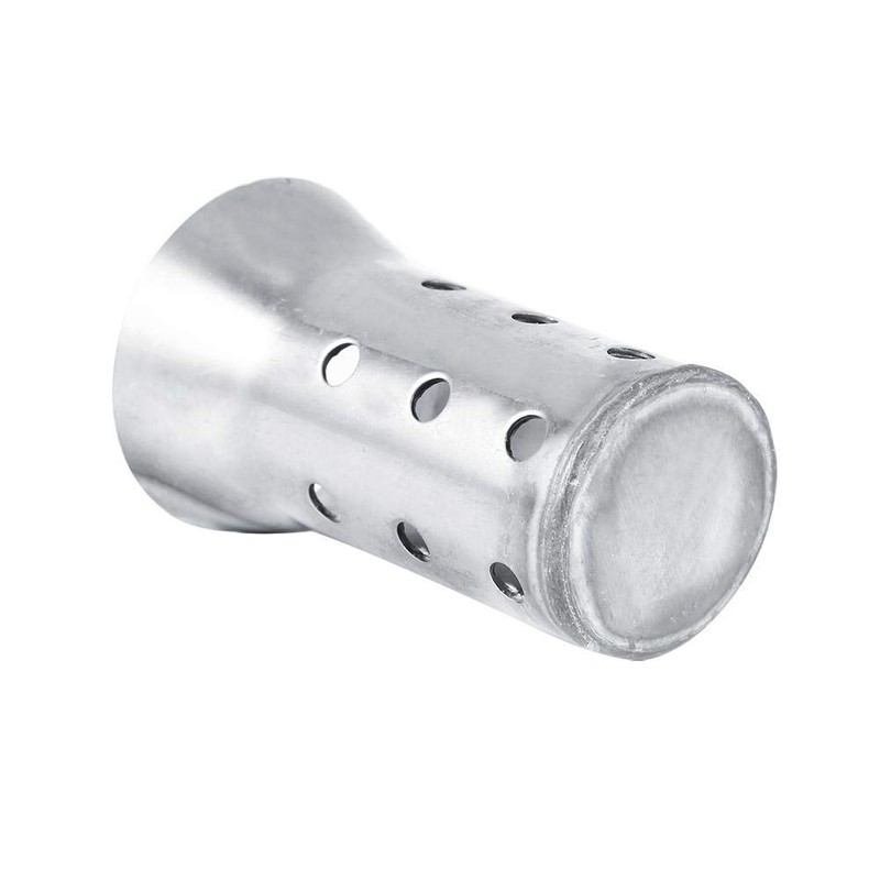 Motorcycle exhaust pipe silencer, stainless steel material, 51 mm, universal