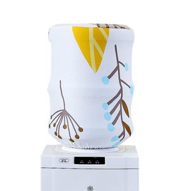 Water Dispenser Barrel Cover for 5 Gallon Water Bottle, High Stretchy Fabric Water Bucket Dust Protector Covers, Reusable Elastic Protective Cover for Hot & Cold Water Dispensers Bottles