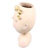 Face Flower Pot Head Planter Pots Resin Succulent Planter with
