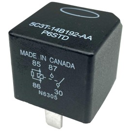 2-Pack 5C3T-14B192-AA Relay – 40A 12VDC 4-Pin SPST Automotive Relay – Compatible with Select Ford Vehicles (for F-150, Explorer) – Fixes Fuel Pump, Ignition & P0230/P0685 Codes