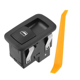 A ABSOPRO Rear Right Passenger Side Power Window Switch No.56046832AB/56046832AC with Tool Window Control Switch for Ram 1500 2016 for Chrysler 300 2011-2014