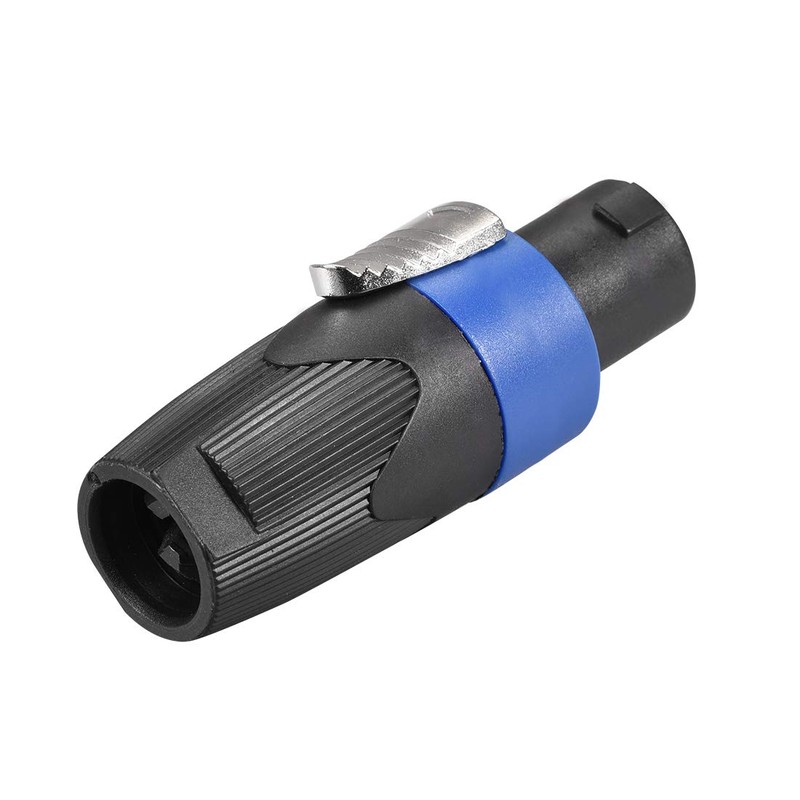 sourcing map SpeakOns Speaker Female Adapter Connectors,4-Pole Speaker Plug Twist