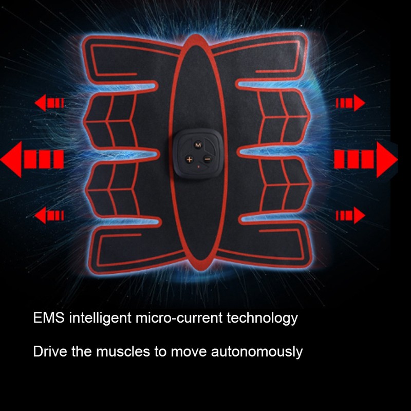 Smart Fitness Body Muscle Training Stimulator Household Abdominal Muscle Patch