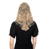 Wgior Triangle Veil for Church Lace Chapel Veil Catholic Mass