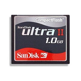 SANDISK ULTRA ll CF 1GB CARD