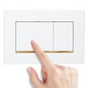 OasisFlow Wall Mounted Toilet Tank Panel Suitable for Concealed Tanks,