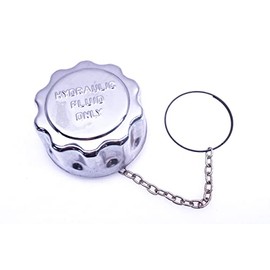 Replacement Cap with Chain for Chrome Filler-Strainer Breather Cap Assembly