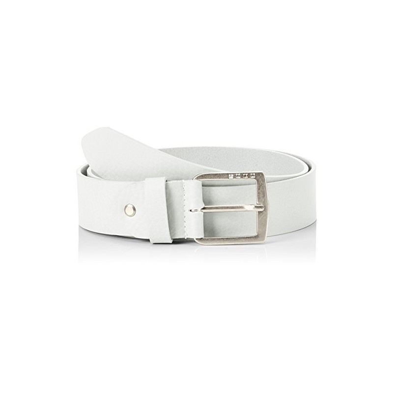 MGM Women's Basic Rhinestone Belt, White (White 07)