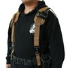 MELOTOUGH Metal Hook Tactical Suspenders for Duty Military Belt Harness