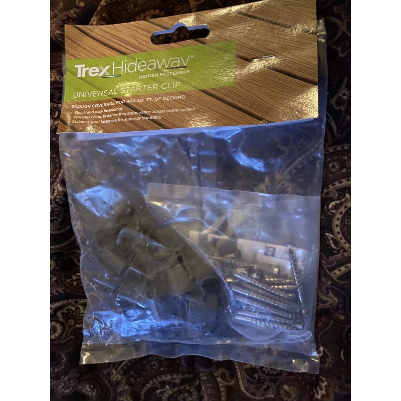 Trex (NEW) TREX Hideaway Start Clips 36 pc for 400