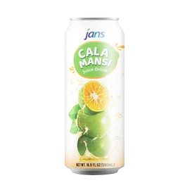 Jans Golden Lime Juice Calamansi Drink (16.9 oz Cans, 12-Pack) – Philippine Kalamansi Citrus Beverage – Natural Yuzu Style Lime Drink, Lemon, Orange, Tangerine, Citrus Substitute | From Pure Calamansi Extract | NOT From Concentrate