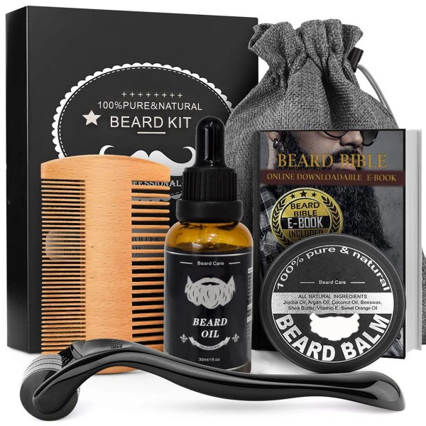 Unbranded Beard Growth and Grooming Kit - Growth Oil (1