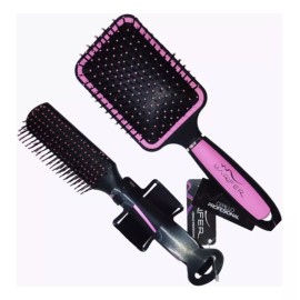 MariFer Juego De Cepillos Para El Cabello 2 Piezas