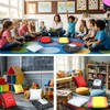 Booson 4 Pcs Back to School Composition Book Throw Pillow