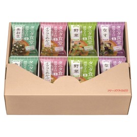 Miso soup assortment 16 meals of Marukome freeze dry Tanita cafeteria supervision by Marukome