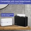 Stardrix Countertop Paper Towel Dispenser, Black Hand Towel Holder for