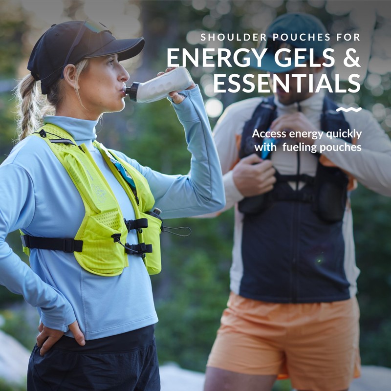 Waterproof Running Hydration Vest, 5.5L Breathable Running Hydration Pack